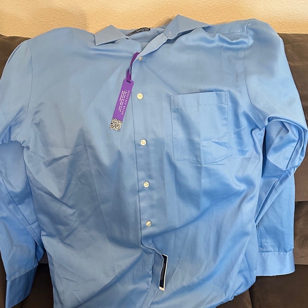 Geoffrey Beene Light Blue Dress Shirt